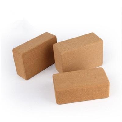 China Fitness Exercises: High Density Yoga Cork Yoga Blocks Factory Directly Supply for sale