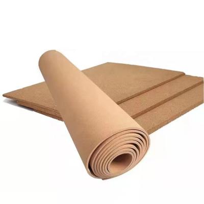 China Cork Sheet Natural Color Board Cork Boards Factory Price Wholesale Bulletin Board Photo Eco-friendly Cork Sheet Rolls for sale