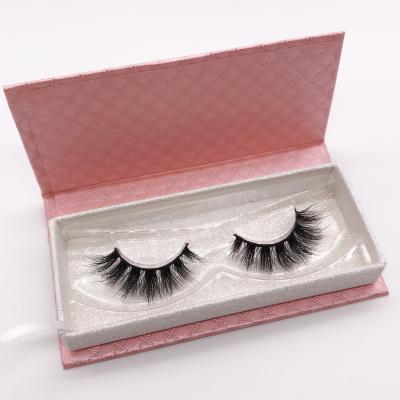 China Delicate eyelashes and custom private label 3d mink eyelashes M091 for sale