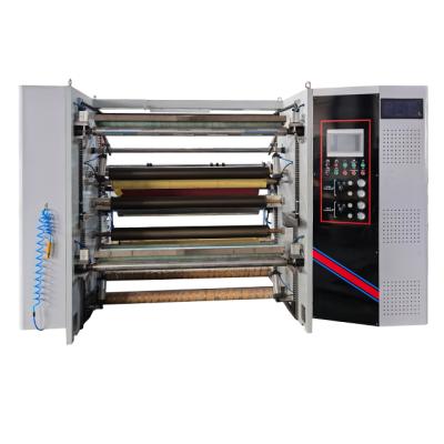 China Building Material Shops Good Price Fully Automatic Raw Paper Roll Slitting And Rewinding Machine for sale