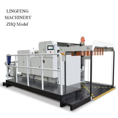 China Building Material Stores ZHQ Model Full Automatic Paper Sheet Cross Cutting Machine Price for sale