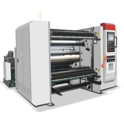 China Professional Full Automatic Building Material Shops Whiteboard Paper Roll Slitting And Rewinding Machine for sale