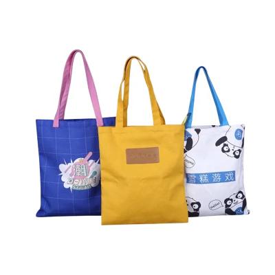 China Factory Direct Supply Reusable Custom Tote Shopping Bags Cotton Women Canvas Bag Eco - Friendly for sale