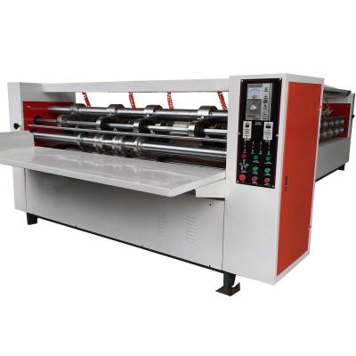 China Corrugated Cardboard Making 1 Set Carton Thin Blade Slitter Cardboard Slitting Crease Machine for sale