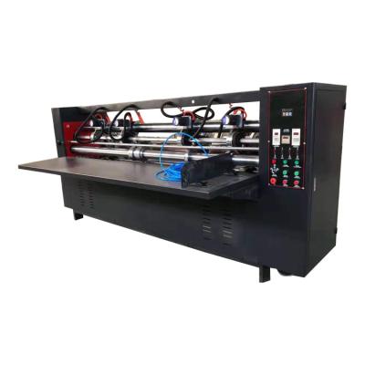 China Corrugated Cardboard Making Hot Selling 1800 2000 Corrugated Cardboard Thin Slot Creasing And Creasing Machines for sale