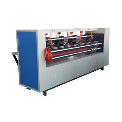 China Corrugated Cardboard Making Machine Corrugated Cardboard Slitter Thin Blade Cardboard Slitter Creaser for sale