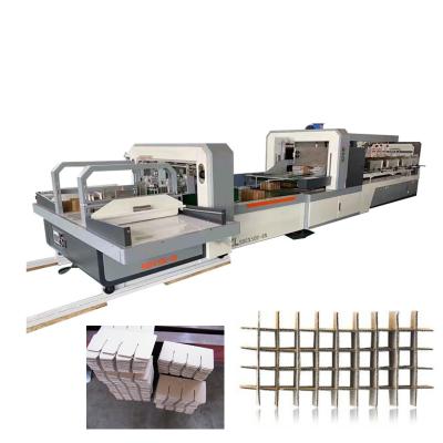 China Automatic Corrugated Cardboard Beverage Separator Assembler Machine/Carton Box Making Machine for sale