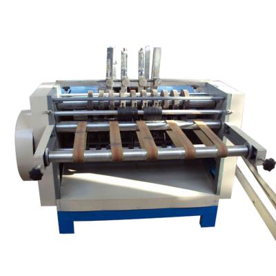 China Automatic Food Factory Price Corrugated Cardboard Separator Slotter Machine for sale