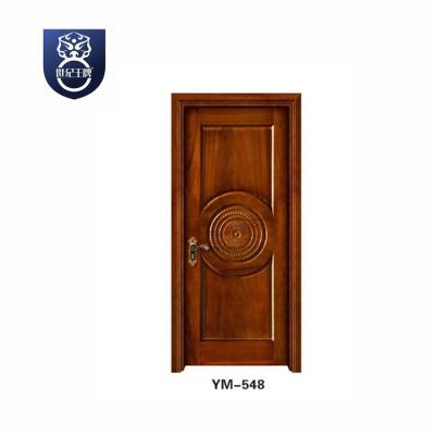 China Modern Cheap House Door Kerala Door Designs Flat Solid Teak Wood Doors for sale