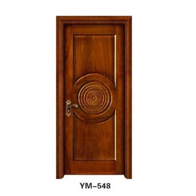 China Factory Direct Interior Room of Supplysolid Modern Wooden Doors for Bathroom for sale