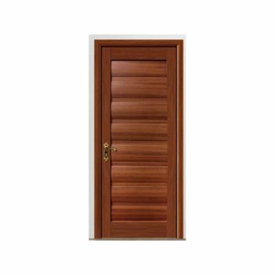 China Modern Cheap White Brown Contemporary Interior Door Designs French Style Wood Veneer Flush Doors for sale