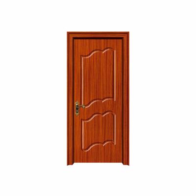 China Modern Interior Cheap Bathroom Door Modern Designs PVC MDF Wooden Door PVC Door for sale