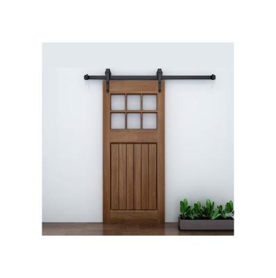 China Hot Selling Decoration Wholesale Price Cheap Barn Doors PVC MDF Bedroom Villa Door for sale