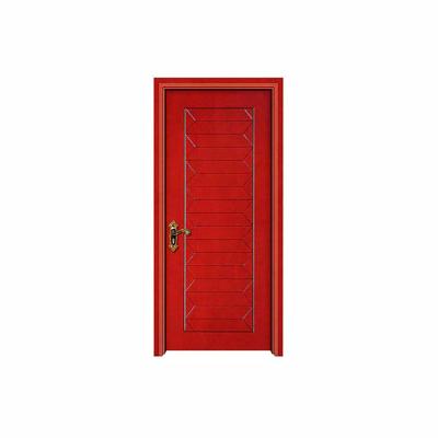 China China Factory Price Modern Design Bedroom Wooden Composite Slabs Interior Room PVC Compound Door Waterproof for sale