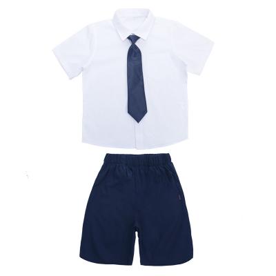 China And high new style hot sale school uniform design elementary white shirt pleated skirt for sale