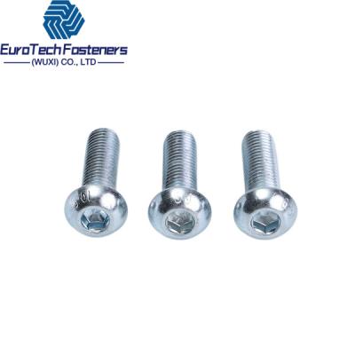 China Hexagon Socket Button Head Cap Screw Din 34805 Iso 7380 M6x16 M8x16 M5x16 M4x6 M3x8 for sale