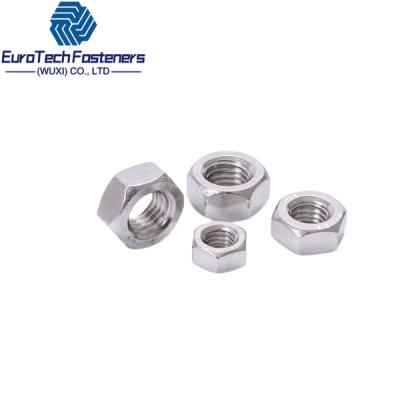 China A2 A4 Hexagon Nut DIN 934 Hex Nut Zinc Bolt 10.9 12.9 8.8 M10x1 25 M14 M16 M18 Class 10 5 6 8 for sale