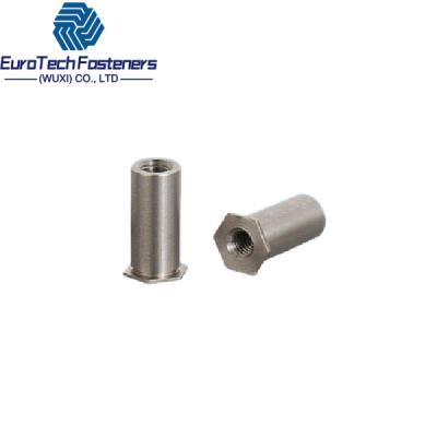 China Así que Sos Bso Bsos auto-clench de enfrentamiento a través del agujero de la presión Riveting Stud Plate Hex Stud en venta