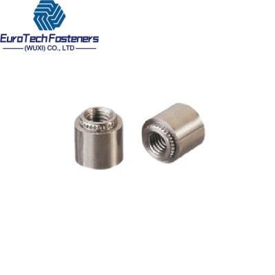 China Broaching Threaded Standoffs Fasteners Post Pem Standard Brass Hollow Rivet Nut BSS-M3M4M5M6M8M10M12 for sale