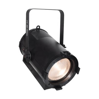 China Indoor Use 300W Dual Color Zoom 2700K-7000K LED Tungsten Fresnels Adjustable Auto Light for sale