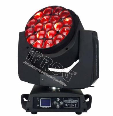 China Stage Lighting B-eye LED Motion Beam Stage Light 19x15W RGBW 4in1 Wash Head Lights for sale