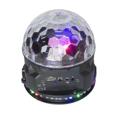 China 3*1W RGB DJ Disco Crystal Magic Ball /Party Ball With Blue Tooth Function For Party Disco Nightclub 130 x 128 mm for sale