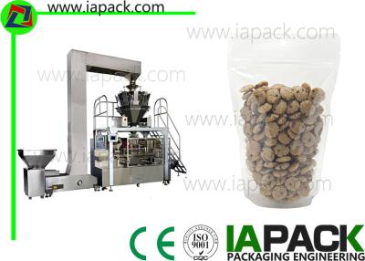 China Stand-up Zipper Premade Pouch Packing Machine Biscuit Stand-up Zipper Pouch Rotary Packing Machine for sale