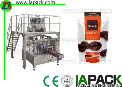 China Coffee beans Stand-Up Zip Bag Packing machine Rotary Packing Machine With Multi-head Scale for sale