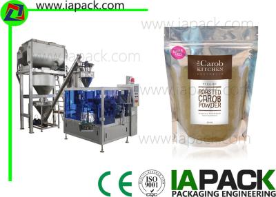 China Premade Pouch Powder Packaging Machinery Electric Control System for sale