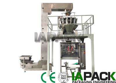 China Vertical Multi Head Scale Packing Machine 100 - 5000g Measuring Range for sale