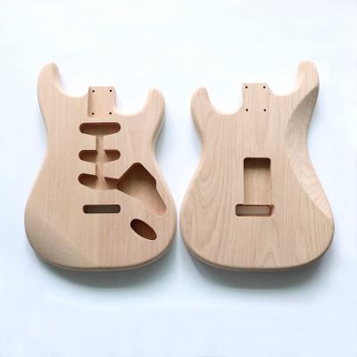 China Environmental Materials Sell Bass Diy Guitar Kit Body Wholesale Unfinished Natural Custom Made For Sale for sale