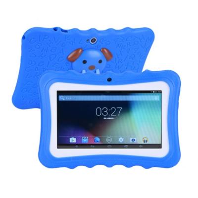 China New Android 4.4 7 Inch WiFi Kids Entertainment Tablet PC 8G ROM 1024*600 HD Infantil Kids Learning Cheap Tablets for sale