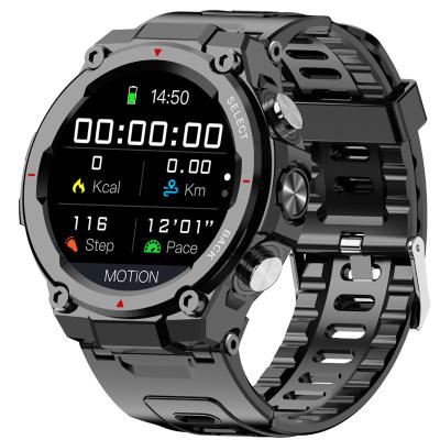 China Outdoor Rugged Playback MP3 Smart Watch 1.28 Inch IP68 Screen Blood Oxygen ECG Health Monitoring Rugged Waterproof Sport Watch For Women Men for sale