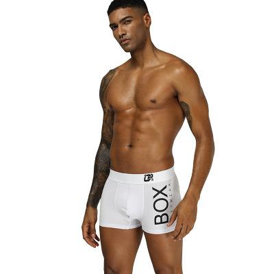 China Aliexpress Hot Style Antibacterial Men's Underwear Boxer Shorts Cotton Breathable Panties For Mens Mens Clothing Black And White Boxers And Instructions T/T for sale