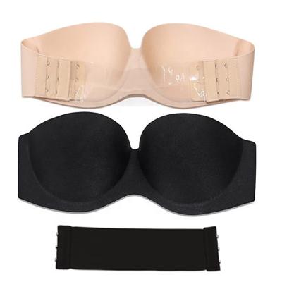 China Beautiful QUICK DRY Seamless Strappy In-Stock Ladies Bra Strapless Bras Design for sale