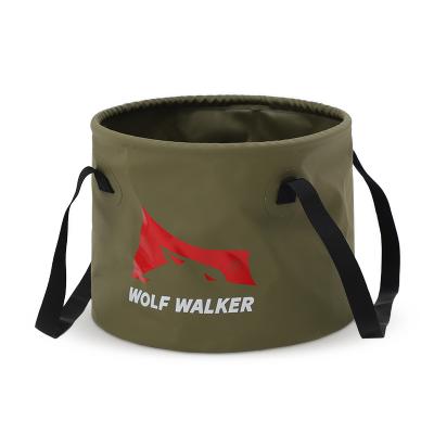 China PVC Folding Bag PVC Outdoor Camping Fishing Waterproof Bucket for sale