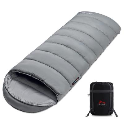 China Hybrid Type 210*75cm Ultralight Portable Inflatable Winter Outdoor Adults Compact Single Camping Sleeping Bag for sale