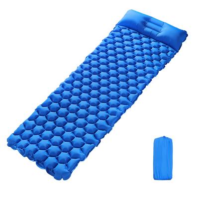 China Portable TPU Ultralight Compact Sleep Mat Inflatable Air Mattress Sleep Pad Lightweight Camping Pad for sale