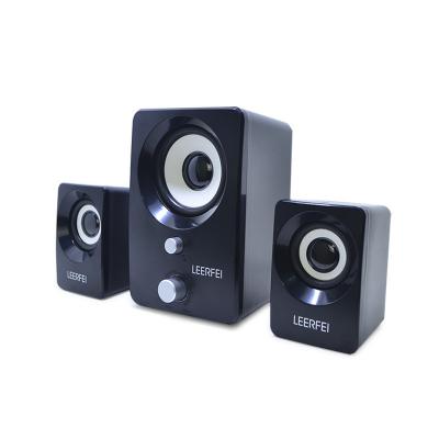 China EZCast Wholesale OEM Colorful Lightweight Speaker Magnetic Stereo RGB Loud Subwoofer Wired Speaker For Computer Home for sale