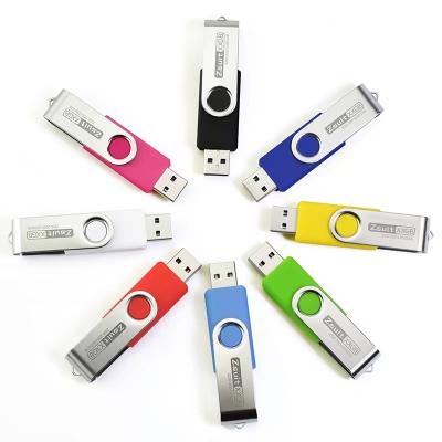 China 360Â ° creative 360 ​​degree rotation gift U disk rotating personalized U disk 4GB up to 128GB can be customized writing business LOGO for sale