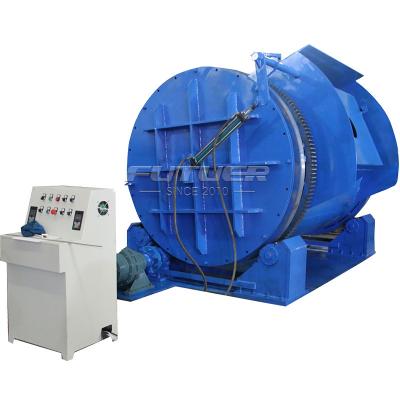 China Factory Price Best Factory Price Metal Smelting Equipment Scrap Metal Induction Furnaces Copper Brass Rotary Tilting Furnace for sale