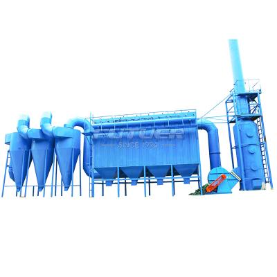 China Easy Operation Industrial Bag Filter Dedusting Smoke Collector System Industrial Smoke Dust Collection Collector for sale