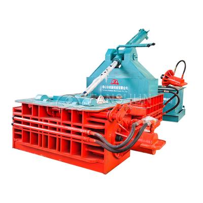 China Metal Scrap Metal Packer Foil Packer Aluminum Copper And Other Scrap Metal Briquetting Machine for sale