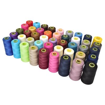 China 100% Polyester Sustainable Yarn Factory Price High Quality Sewing Thread For DIY Weaving Machine Handmade Sewing Supplies for sale