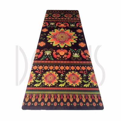 China Durable Stable Advertising Digital Sublimation Full Color Printed Yoga Mat for sale