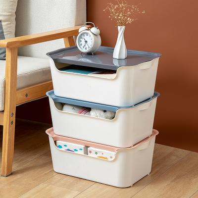 China Features Storage Box Sundries Viable Gather Container Multiple Visible Box Plastic Bin Storage for sale