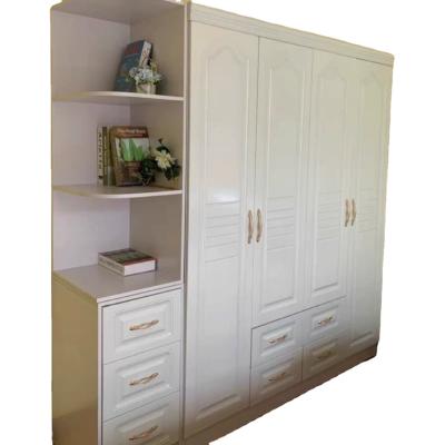 China Modern Luxury Build In 5 Or 6 Doors Wardrobe Bedroom Furniture for sale