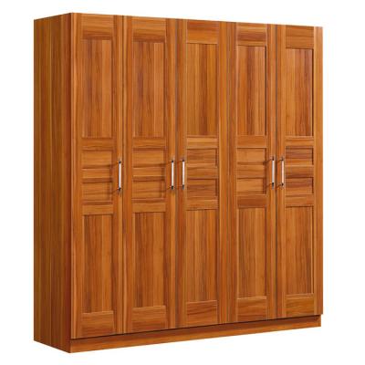 China 2 3 4 5 6 Door Wardrobe Economic Chinese Mirrored 5 Door Corner Amoire Bedroom for sale