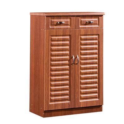 China Italian Luxury Wooden Living Room Drawer Cabinet 2 Door Shoe Cabinet for sale