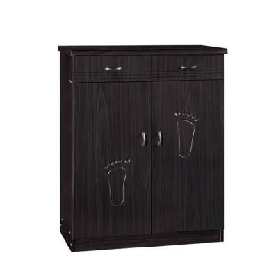 China China Contemporary Cheap Gold 2 Door Shoe Cabinet for sale